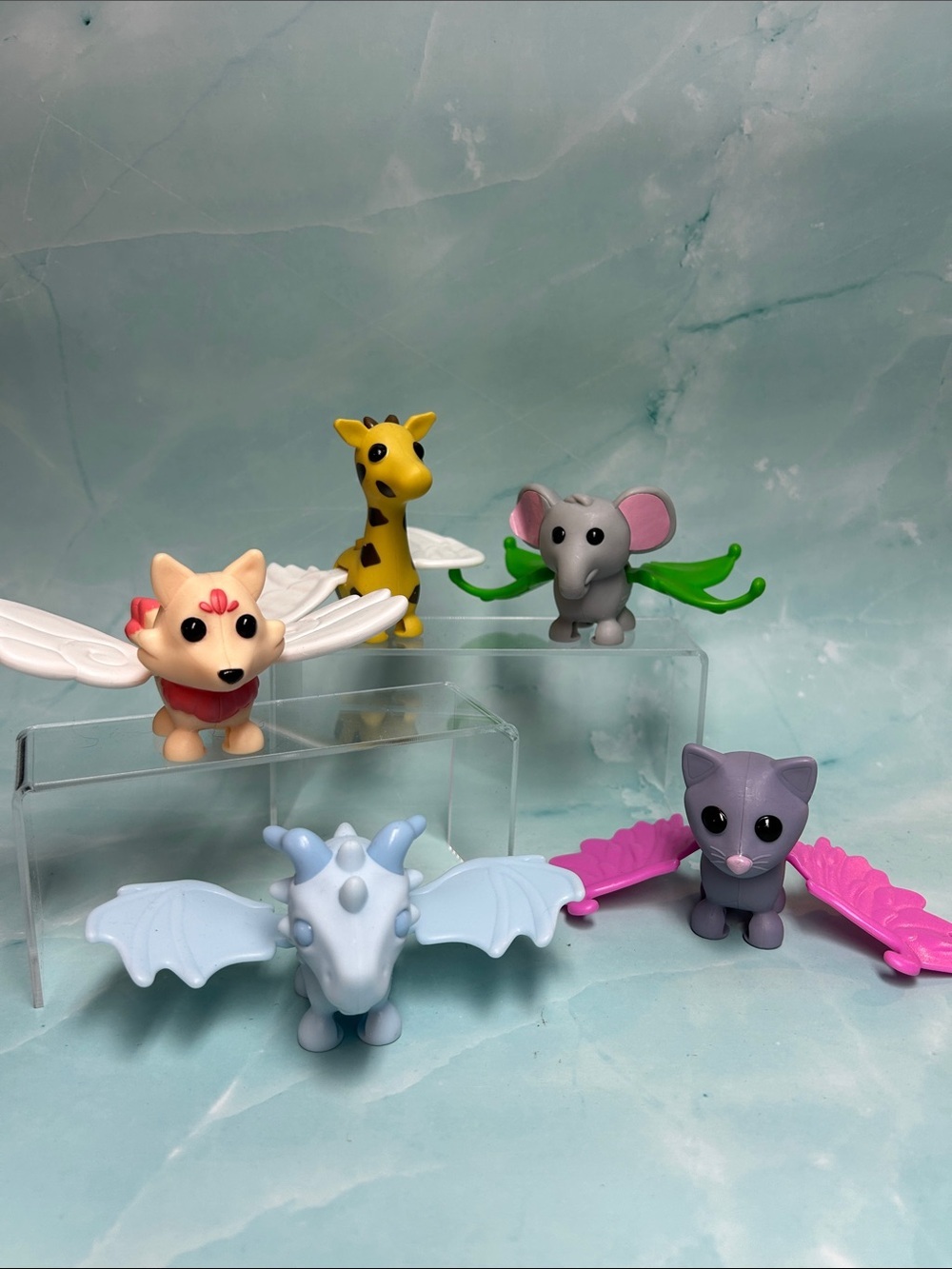 Adopt Me Pets Figures Colorful Animal Toy set of 5
